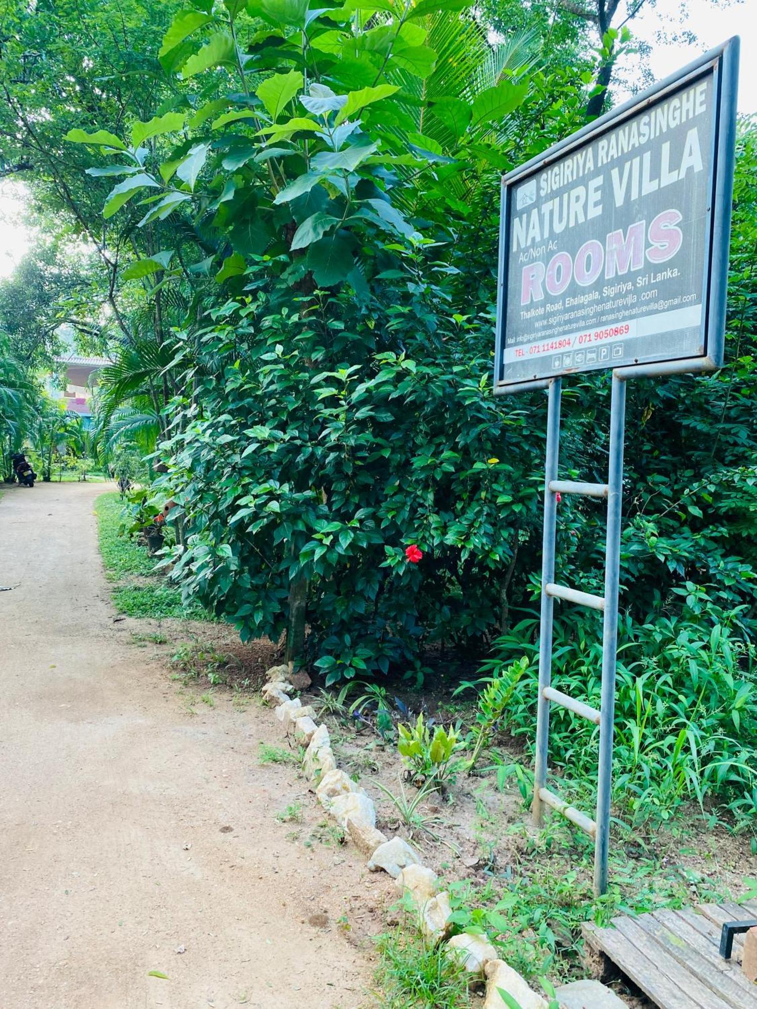 Sigiriya Ranasinghe Nature Villa Exterior photo